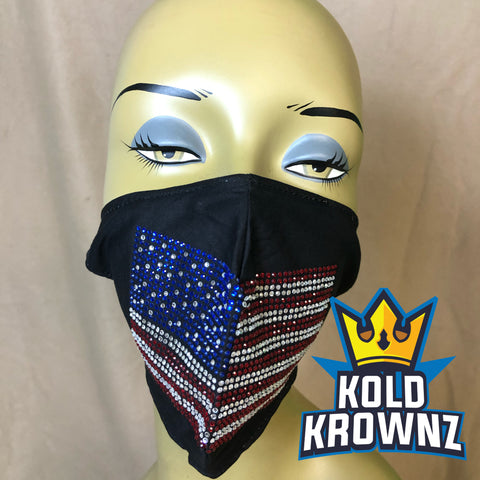 “American Flag” Fashion Mask